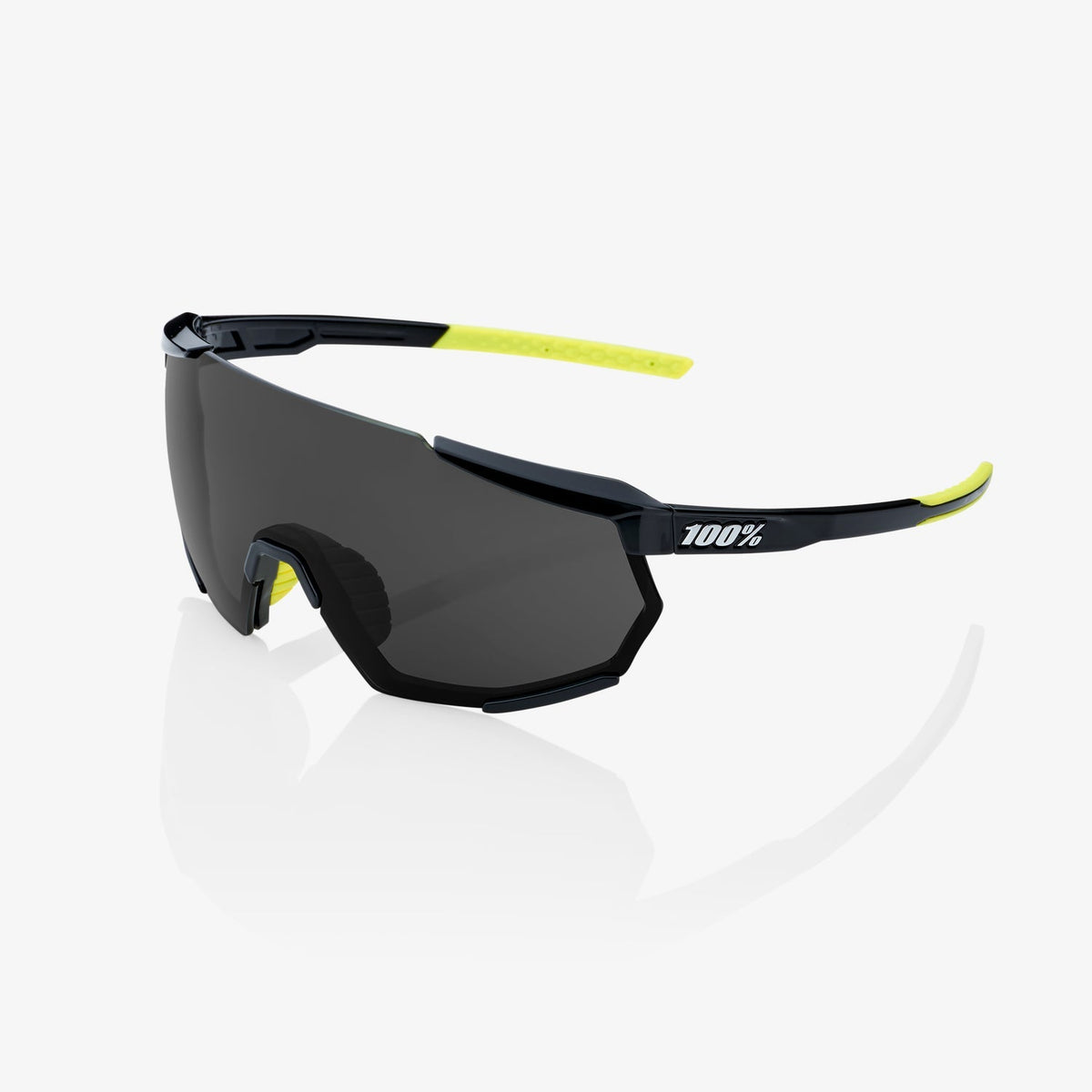 Racetrap 3.0 Gloss Black Sunglasses | Smoke Lens | 100% UV