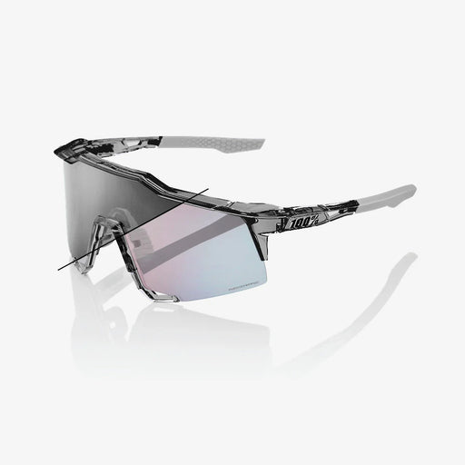 100% Speedcraft Polished Translucent Grey, Rose Gold Photochromic Mirror