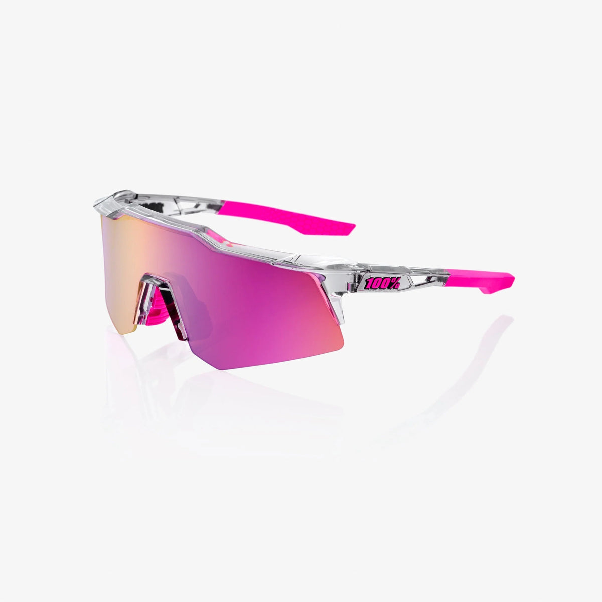100% Speedcraft XS Tokyo Night Sunglasses I Purple Multilayer 