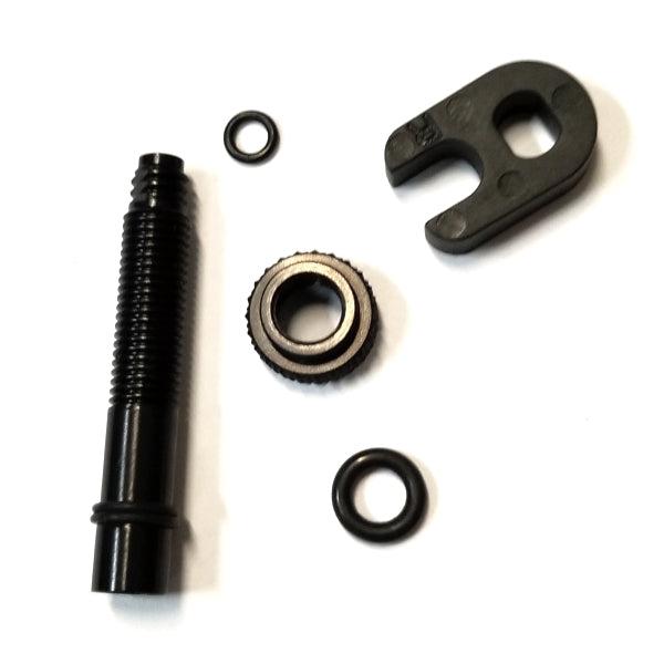 Valve extension, female, 37mm, black Campagnolo Valve Extensions - Options