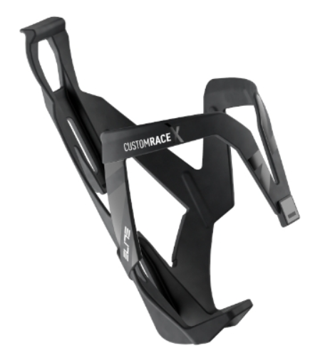 matte black (skin) Elite Custom Race X bottle cage, 74mm