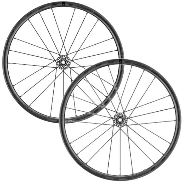 Shimano / Wheelset / Clincher / 700c Fulcrum Racing Zero Carbon CMPTZN Disc Brake 2-Way Fit Clincher Wheels - Options