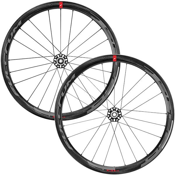 Shimano / Wheelset / Tubular / 700c Fulcrum Speed 40T Disc Brake Tubular Wheelset