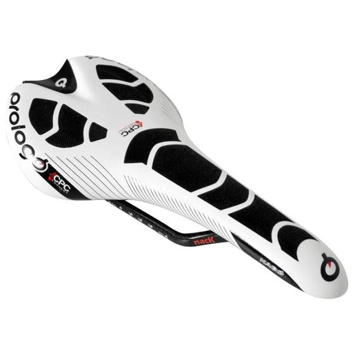 Nack White/Black Prologo Nago Evo CPC Saddle, 134mm - Options