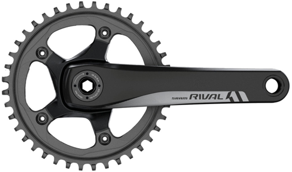 170mm 50t SRAM RIVAL 1 GXP Crankset - Options