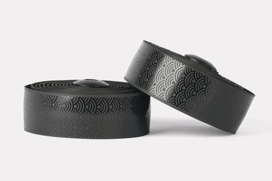 XBURGH: Burgh Cycling Wave Handlebar Tape, Stealth Print